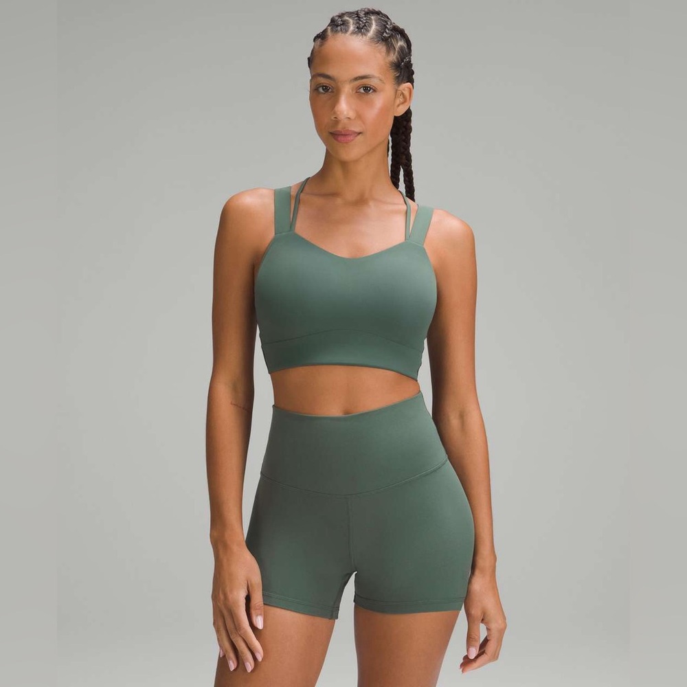 Like a Cloud Longline Bra
Light Support, D/DD Cup in Dark Forest